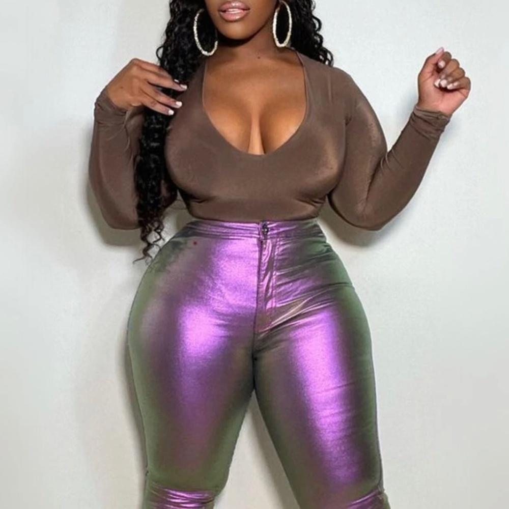 Multicolor Leggings Pants